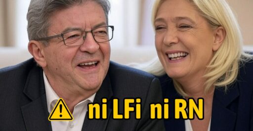 Illustration Mélenchon - Le Pen